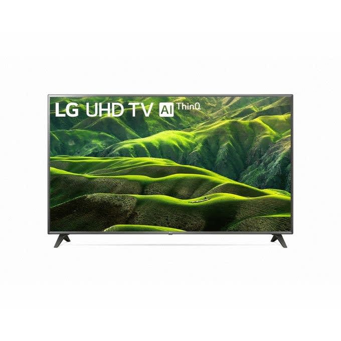 LG UHD 4K TV 82 Inch UN8080PVA, Cinema Screen Design 4K Active HDR WebOS Smart AI ThinQ