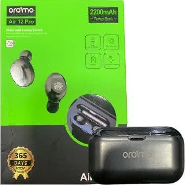 Air 12 Pro Bluetooth With Power Bank - Black